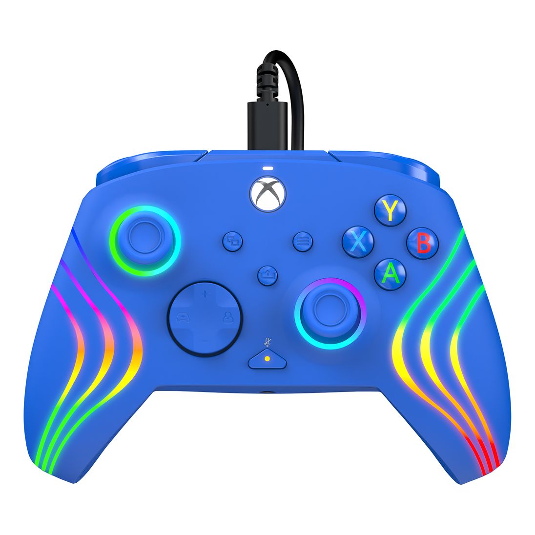 PDP Xbox Series X Afterglow Wired Controller - Wave Blue