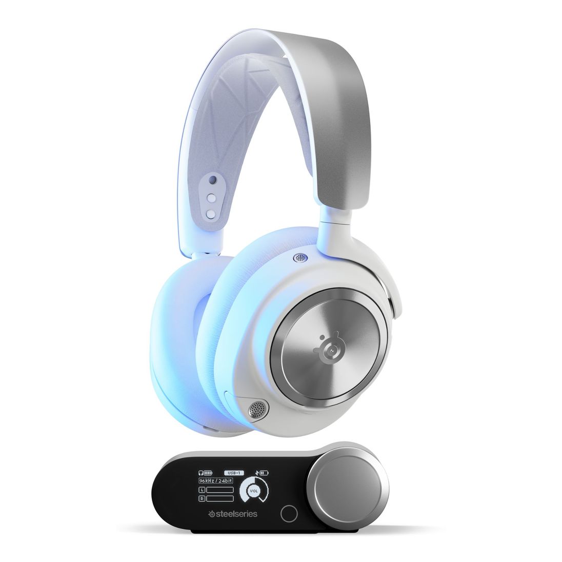 SteelSeries Arctis Nova Pro Wireless Gaming Headset - PS White