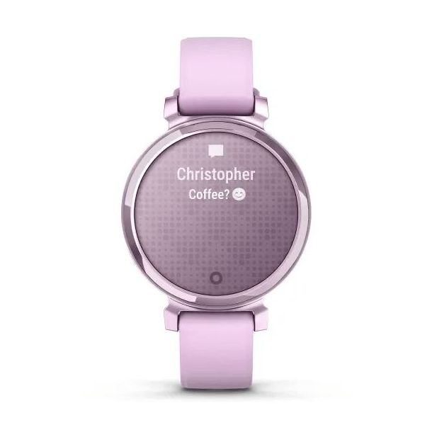 Garmin Lily 2 Fitness Smartwatch - Metallic Lilac With Lilac Silicone Band