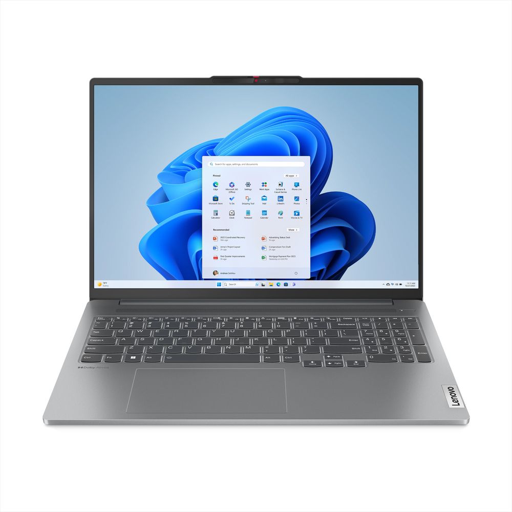 Lenovo Idea Pad Pro 5 Laptop Notebook - Intel Core Ultra 9 185H/ 32GB RAM/ 1TB SSD / Intel Arc Graphics/ 16-Inch 2.5K (2560X1600) IPS 120 Hz/ Windows 11 - Arctic Grey (Arabic/English)