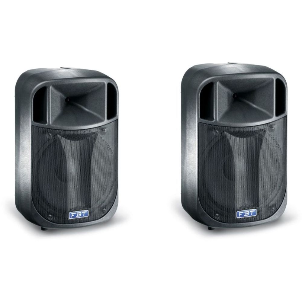 FBT Dj-15A Powered Speakers Pair - Black