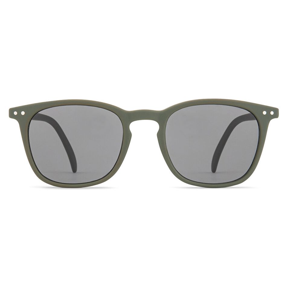 IZIPIZI Logo Unisex Square Sunglasses - Green / Grey (192735007)