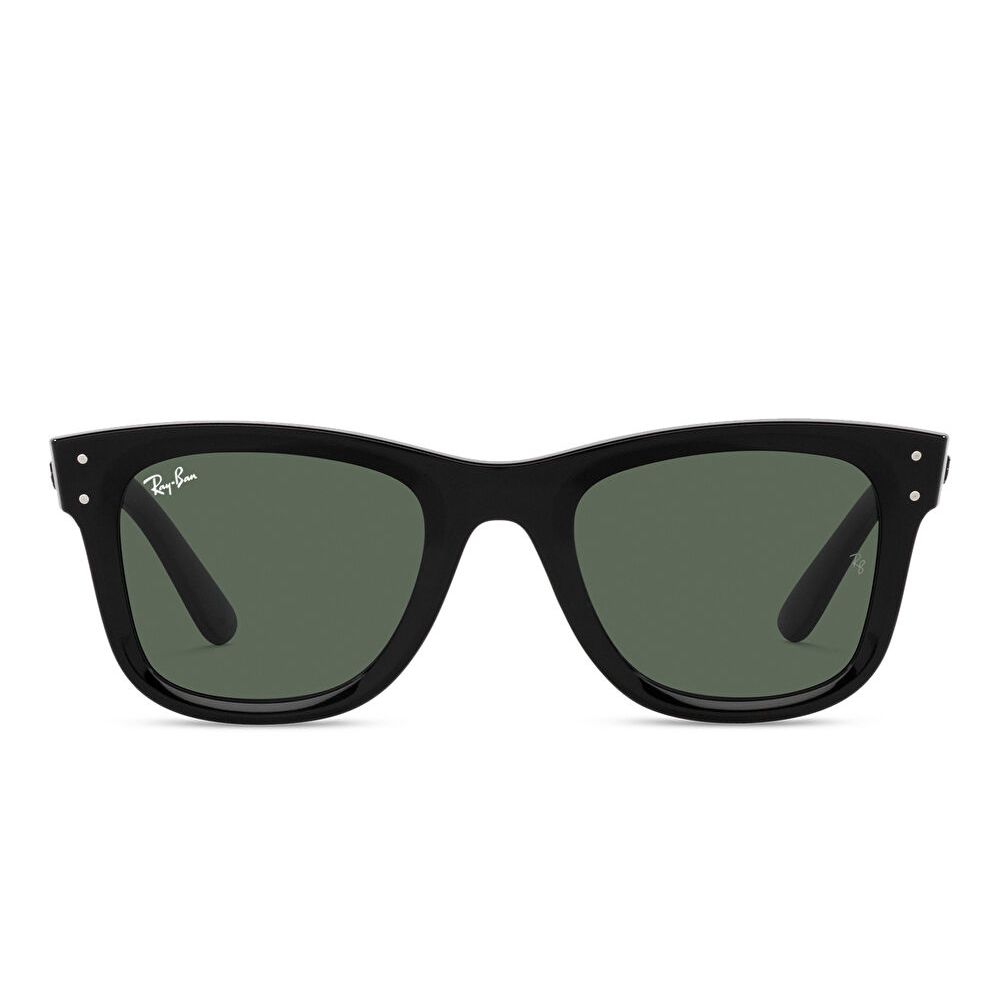 Ray-Ban Reverse Unisex Square Sunglasses - Black / Dark Green (187583001)