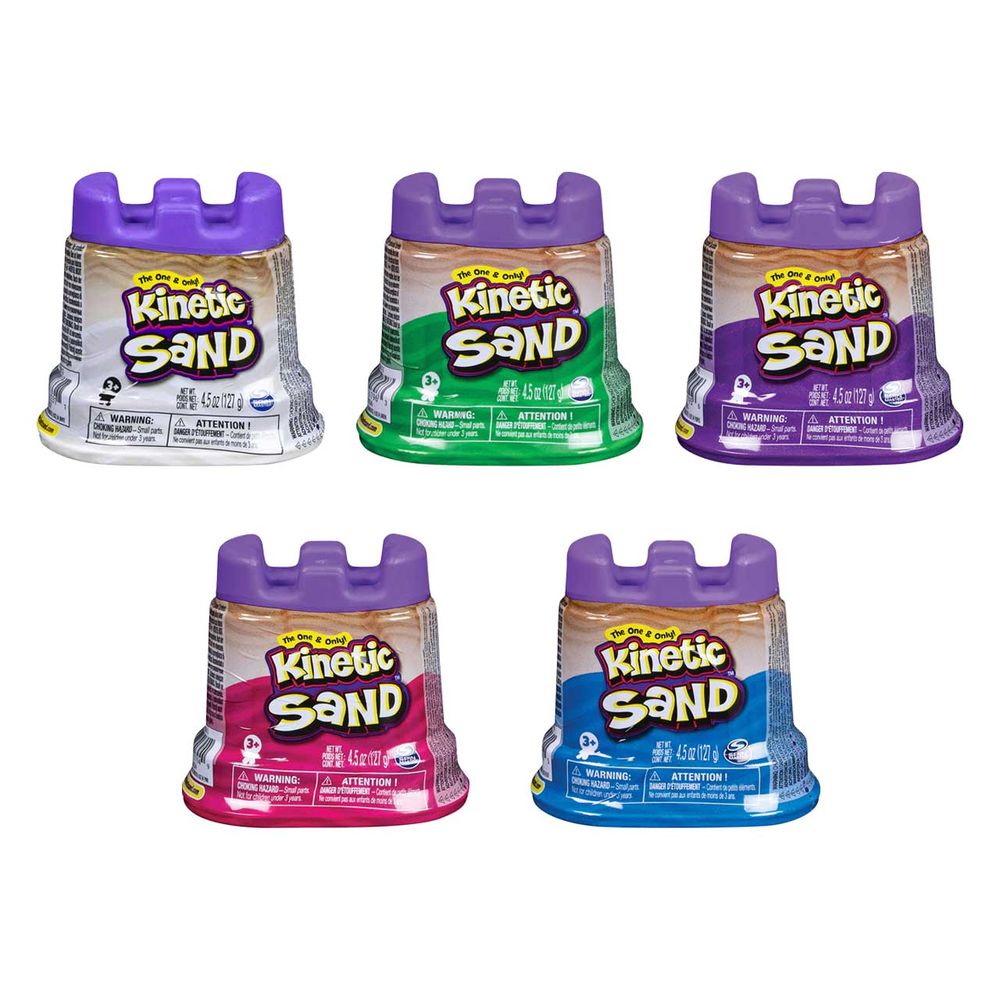 Kinetic Sand Castle Container (Assortment - Includes 1)