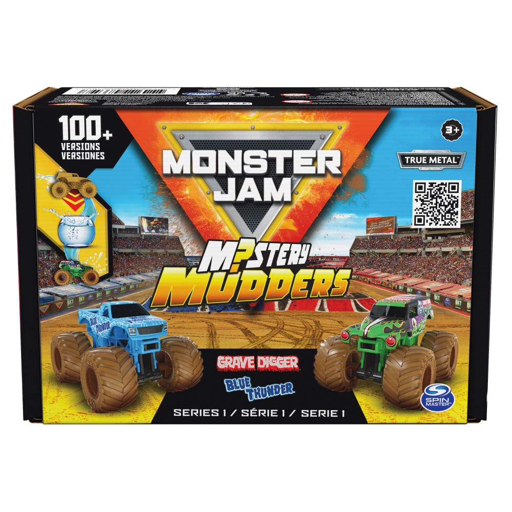 Monster Jam 164 Mystery Mudders (Pack of 2)