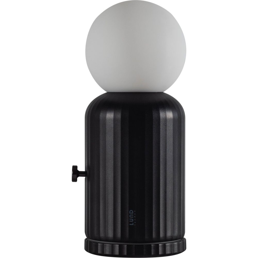 Lund London Wireless Lamp And Charger - Black