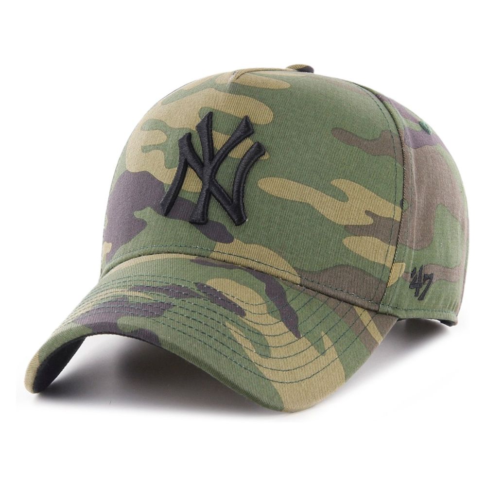 47 Brand MLB New York Yankees Grove Camo Snapback '47 MVP Dt Cap
