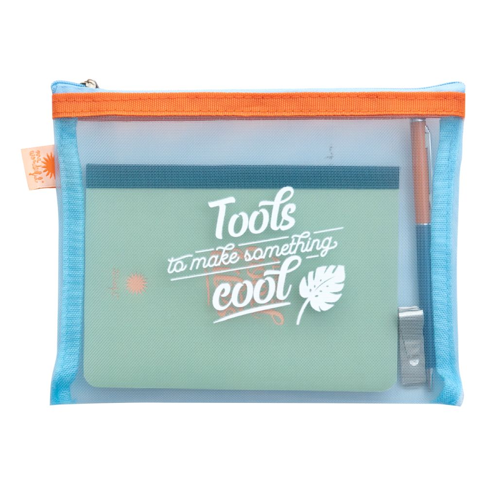 Mr. Wonderful Pencil Case + Notebook + Pen - Tools To Make Something Cool