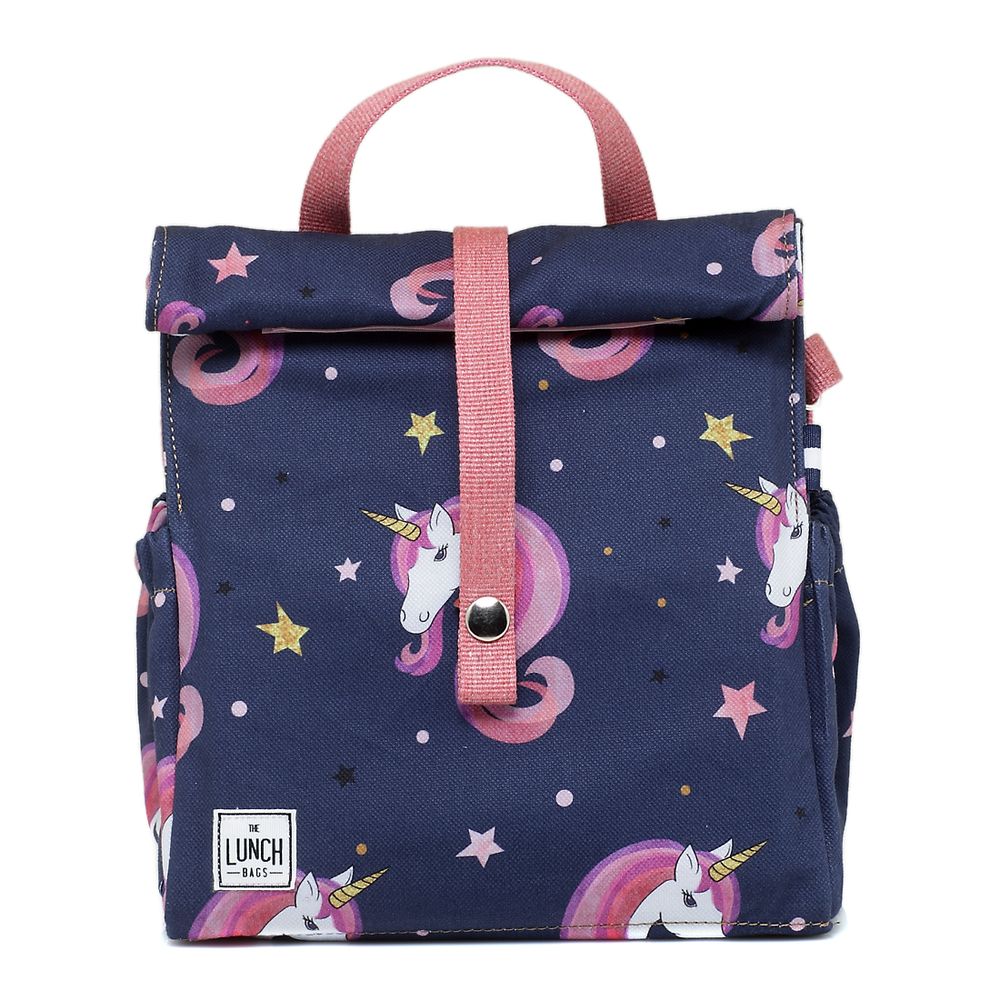 The Lunchbags Kids Original Lunch Bag 5L - Unicorn with Rose Strap