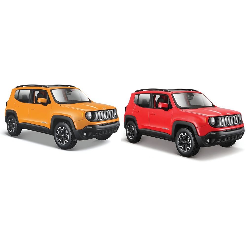 Maisto Jeep Renegade 1.24 Die-Cast Model Car (Assorted Colors - Includes 1)