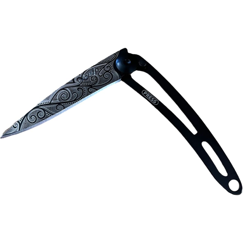 Deejo 15G Pocket Knife - Pacific (Black)