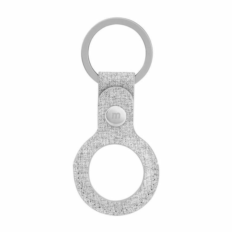 Momax Ring Case Designed for Apple AirTags Light Grey