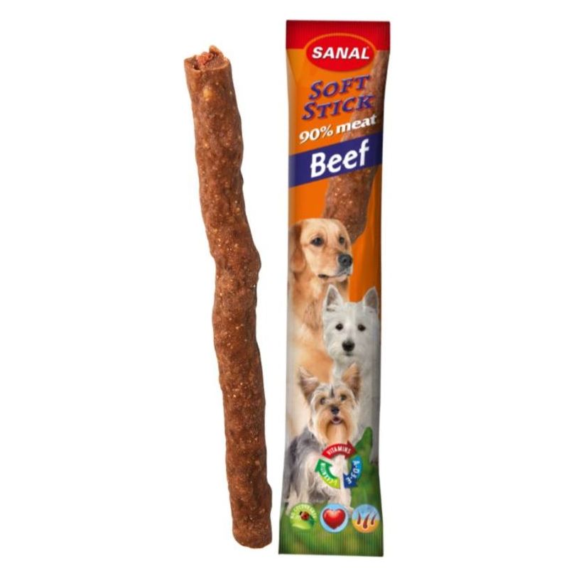 Sanal Dog Soft Sticks Beef