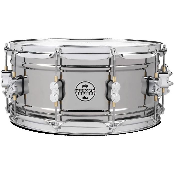 PDP Drums PDSN6514BNCR Concept Metal Snare - Black Nickel - 6.5-inch x 14-inch
