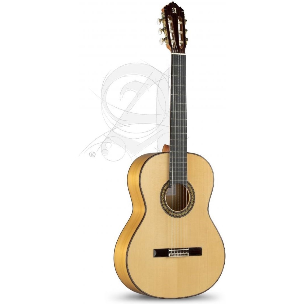 Alhambra 8.215-Bstock Flamenco guitar 7Fc - Includes Free Softcase - B-STOCK ( Minor Repair )