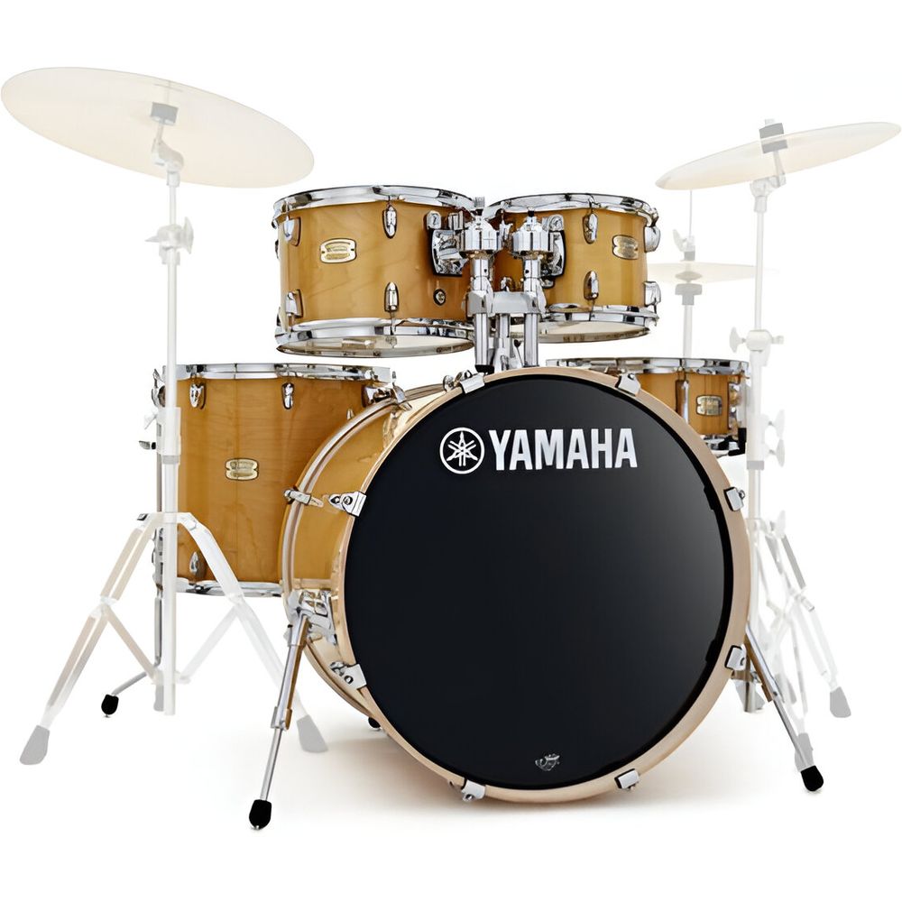 Yamaha SBP2F5 5-Piece Shell Stage Custom Birch Acoustic Drum Set - Natural Wood