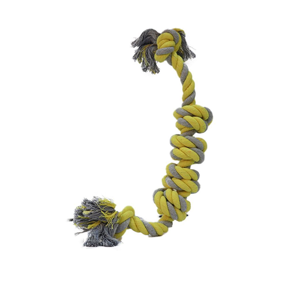 Nutrapet Plush Pet Dancing Rope - Yellow