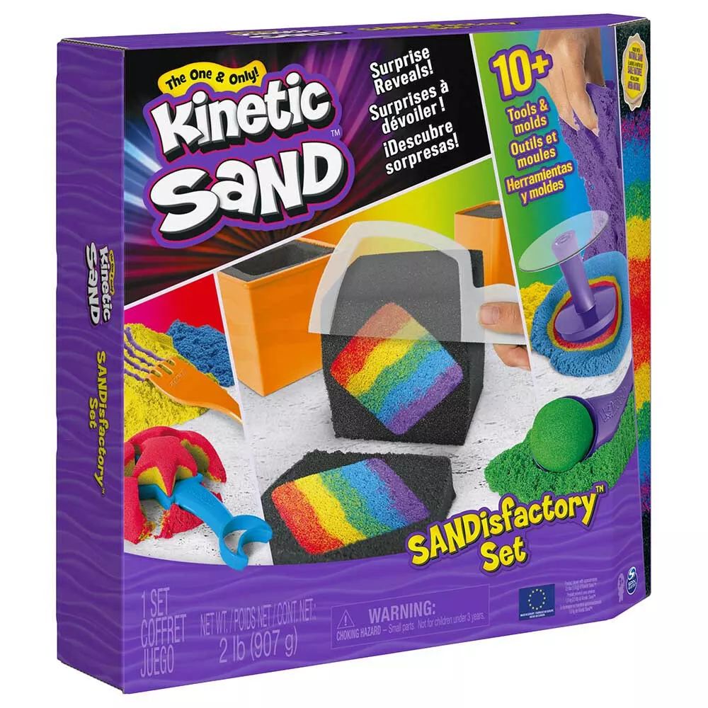 Kinetic Sand Sand Factory Set 2lbs