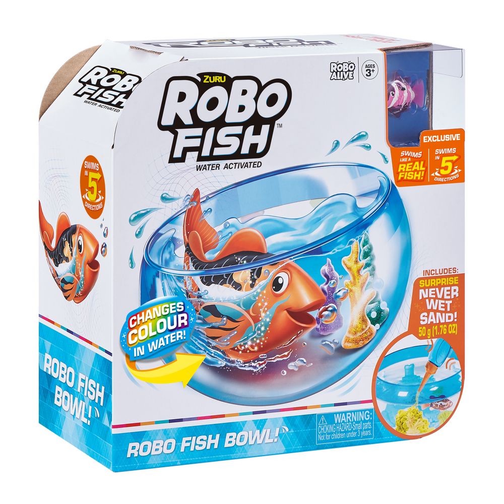 Zuru Robo Alive Robo Fish Bowl Series 1 Playset