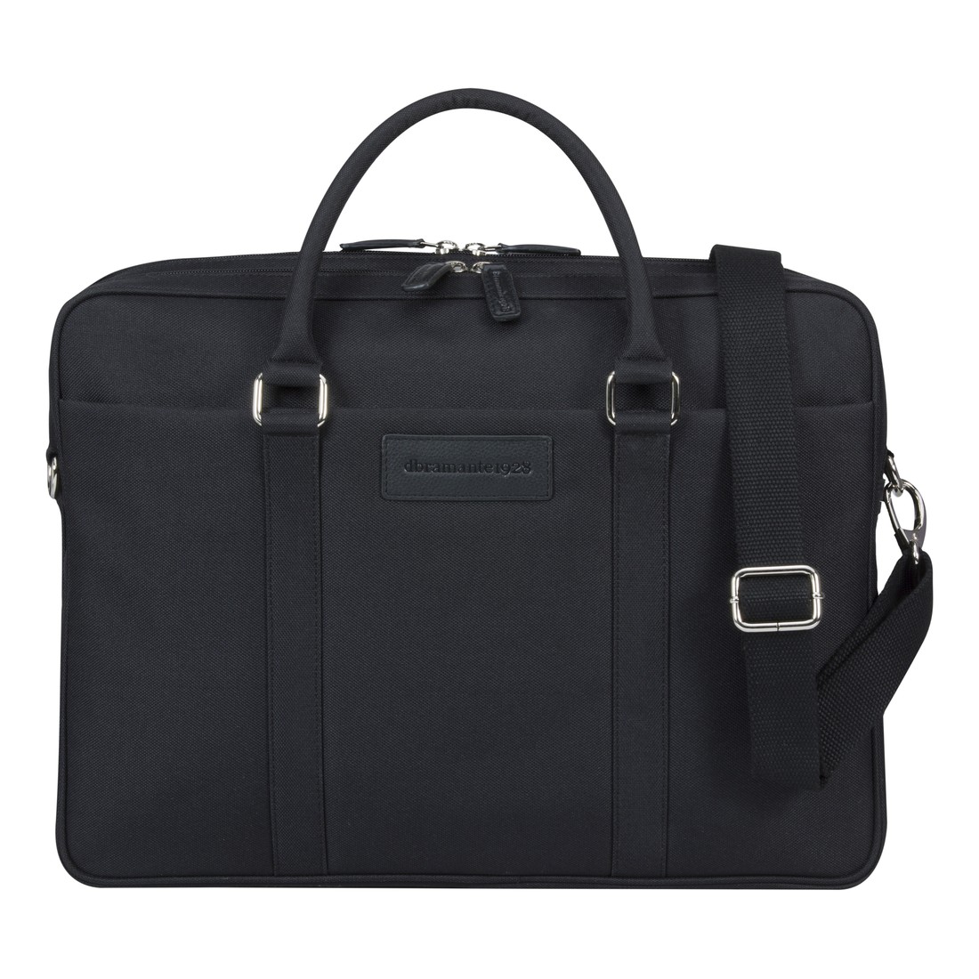 dbramante1928 Ginza 16-inch Duo Pocket Recycled Laptop Bag - Black