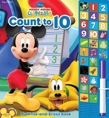 Wnes Mickey Mouse Clubhouse : Count To 10 Kids Activity Book | Igloo