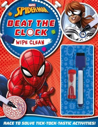 Marvel Spider-Man: Beat The Clock Wipe Clean Kids Activity Book | Igloo