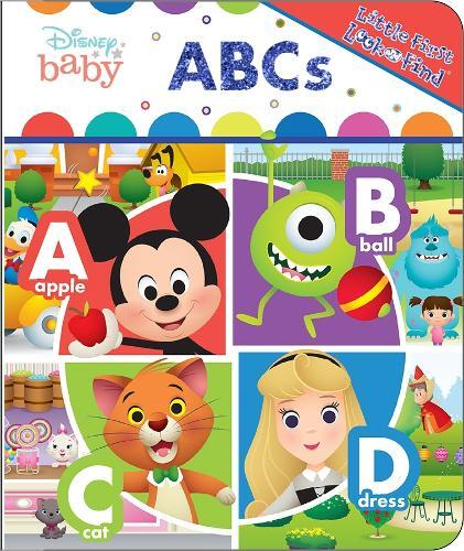 Little First Look And Find Disney Baby: Abc's Kids Activity Book | Pi Kids