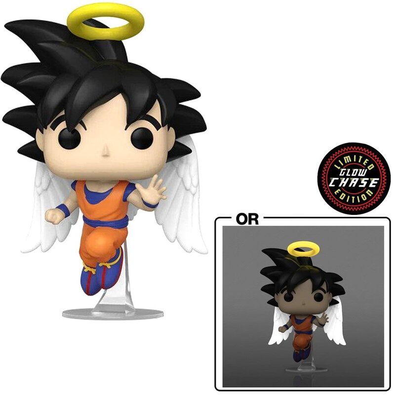 Funko Pop! Animation Dragon Ball Z Goku with Wings 3.75-inch Vinyl Figure (with Glow in the Dark Chase - Exc)