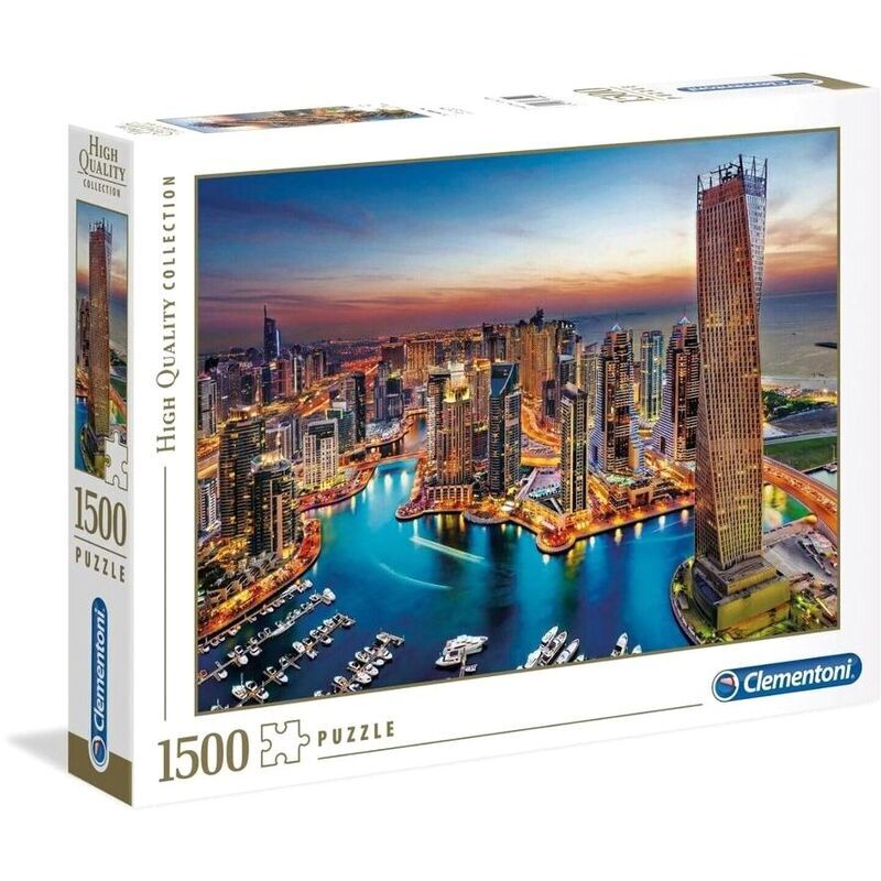 Clementoni High Quality Collection Dubai Marina Puzzle (1500 Pcs)