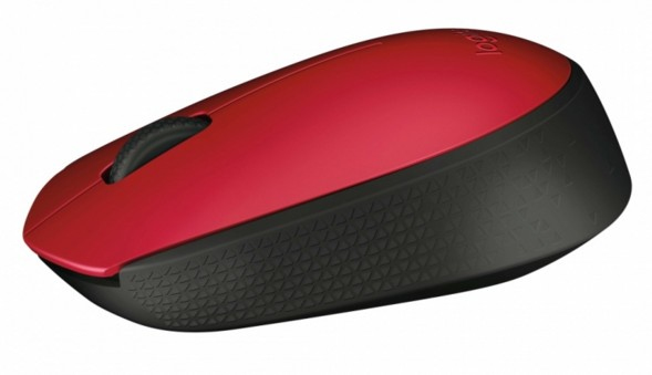 Logitech 910-004641 M171 Wireless Mouse Red
